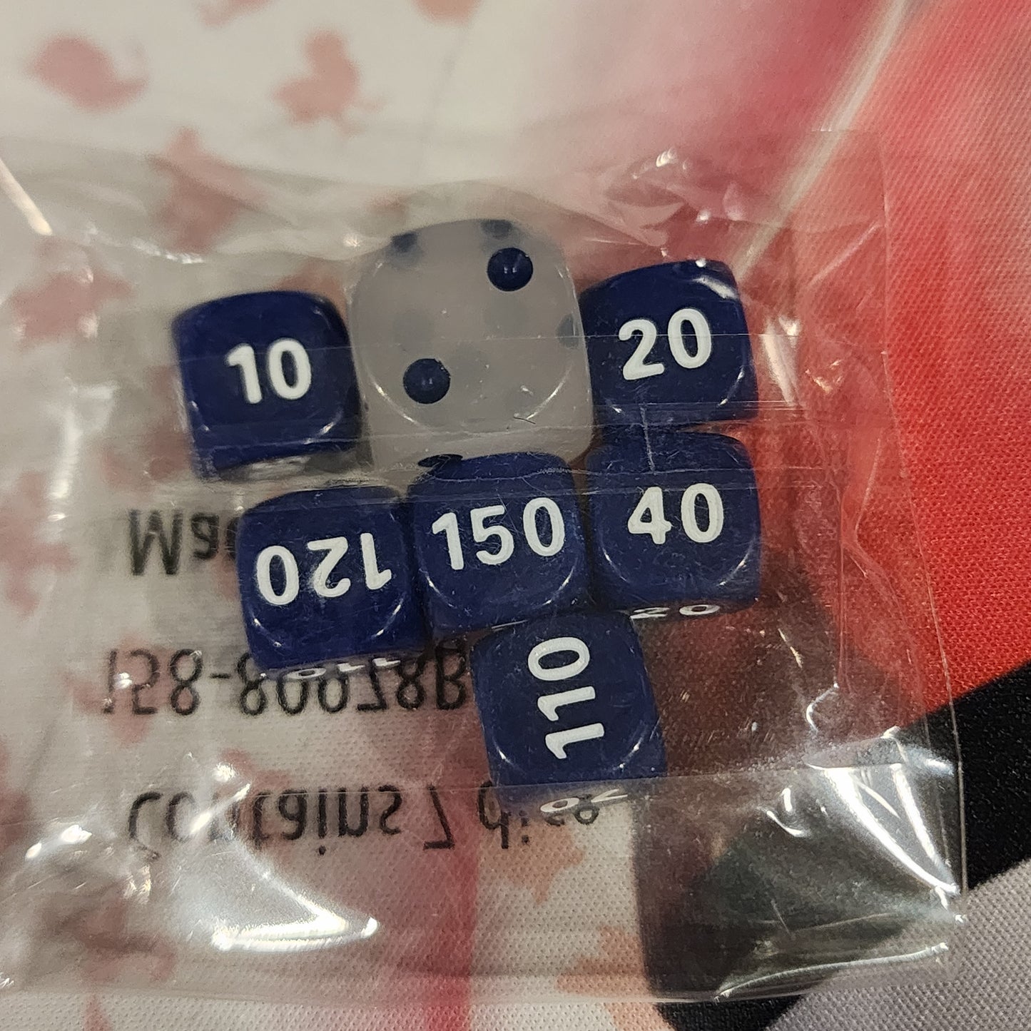 Custom Pokémon TCG Elite Trainer Box Damage Counter Dice - Themed Color Sets