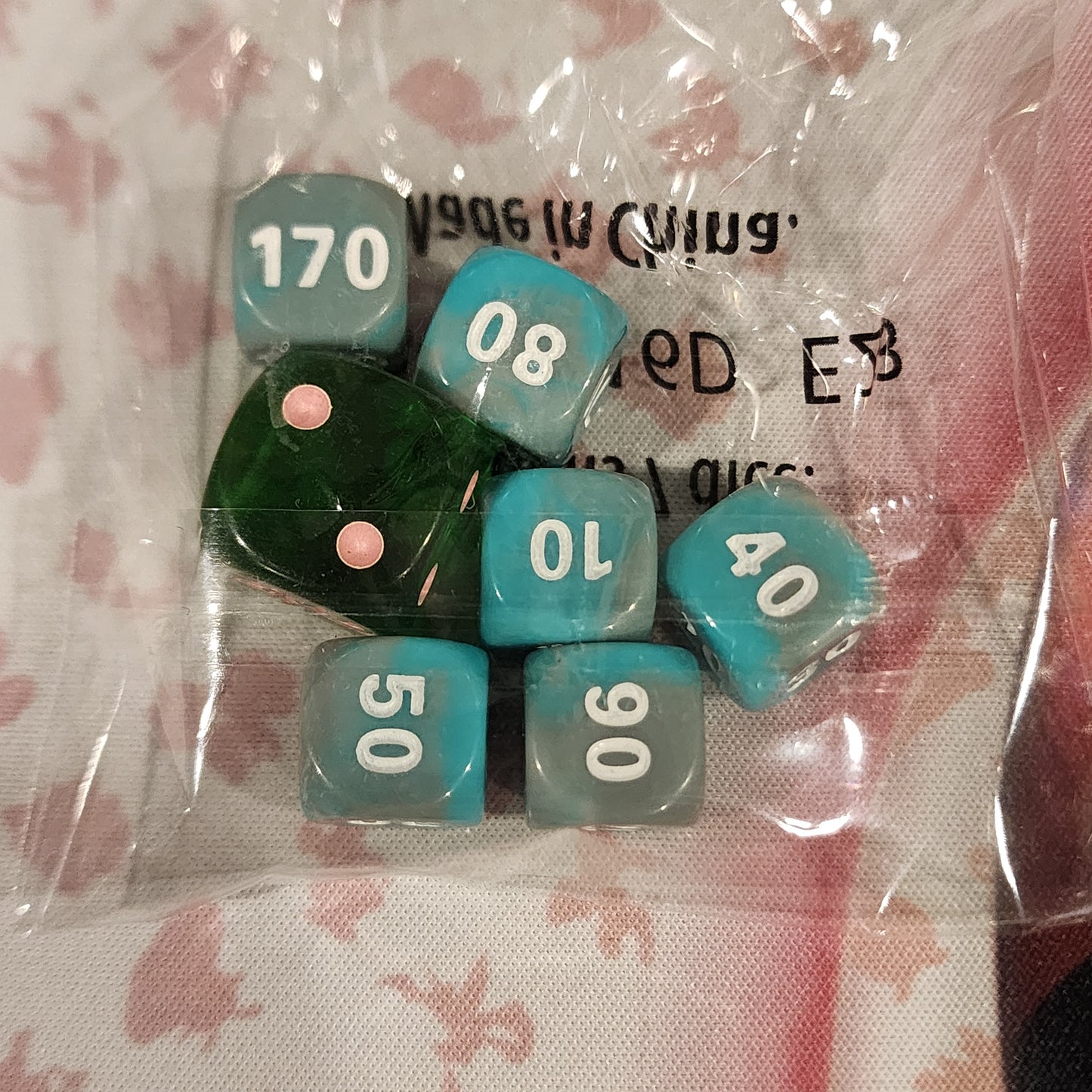 Custom Pokémon TCG Elite Trainer Box Damage Counter Dice - Themed Color Sets
