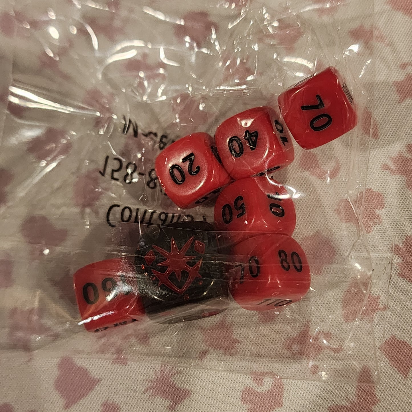 Custom Pokémon TCG Elite Trainer Box Damage Counter Dice - Themed Color Sets