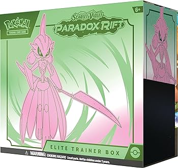 Pokémon TCG: Scarlet & Violet-Paradox Rift Elite Trainer Box (Iron Valiant)