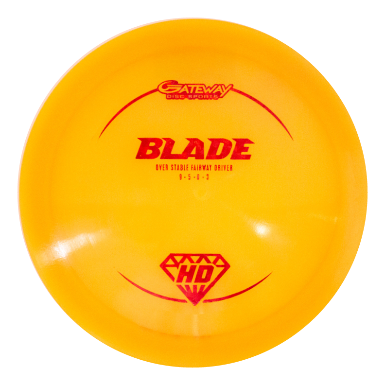 Representative image of Gateway Disc Sports Blade disc golf disc; actual color and stamp may vary
