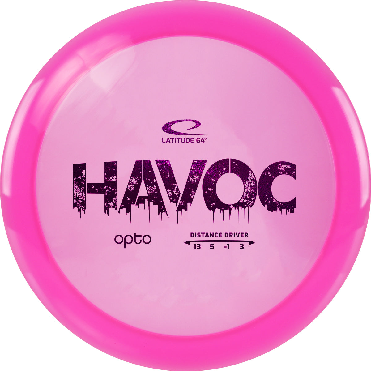 Representative image of Latitude 64 Havoc disc golf disc; actual color and stamp may vary