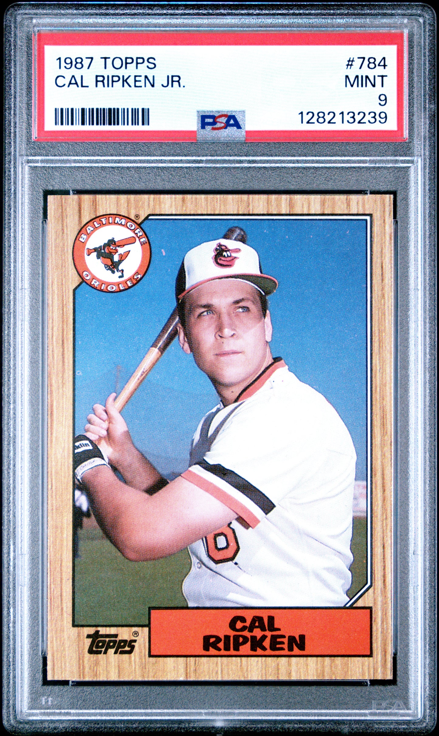 1987 TOPPS 784 CAL RIPKEN JR.  - MINT 9