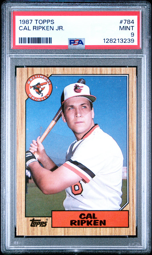 1987 TOPPS 784 CAL RIPKEN JR.  - MINT 9