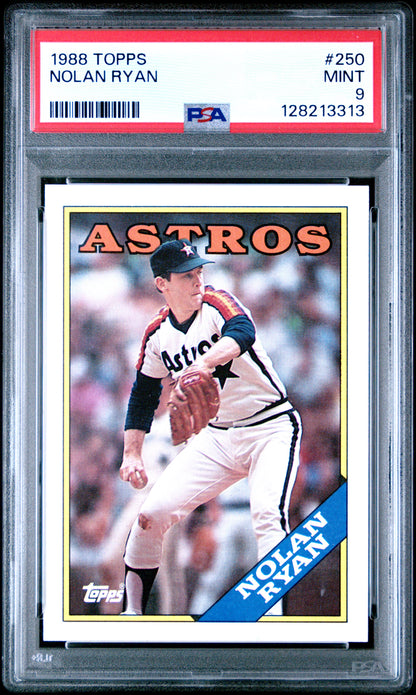 1988 TOPPS 250 NOLAN RYAN  - MINT 9