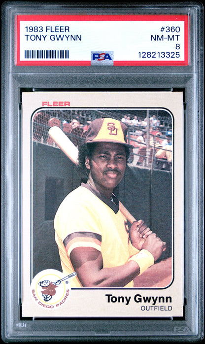 1983 FLEER 360 TONY GWYNN - NEAR MINT-MINT 8