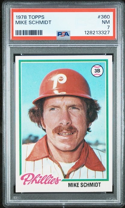 1978 TOPPS 360 MIKE SCHMIDT - NEAR MINT 7