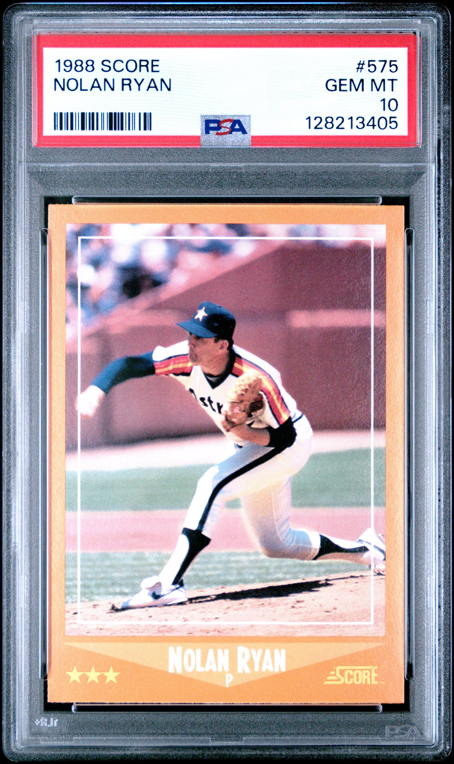 1988 SCORE 575 NOLAN RYAN - GEM MINT 10