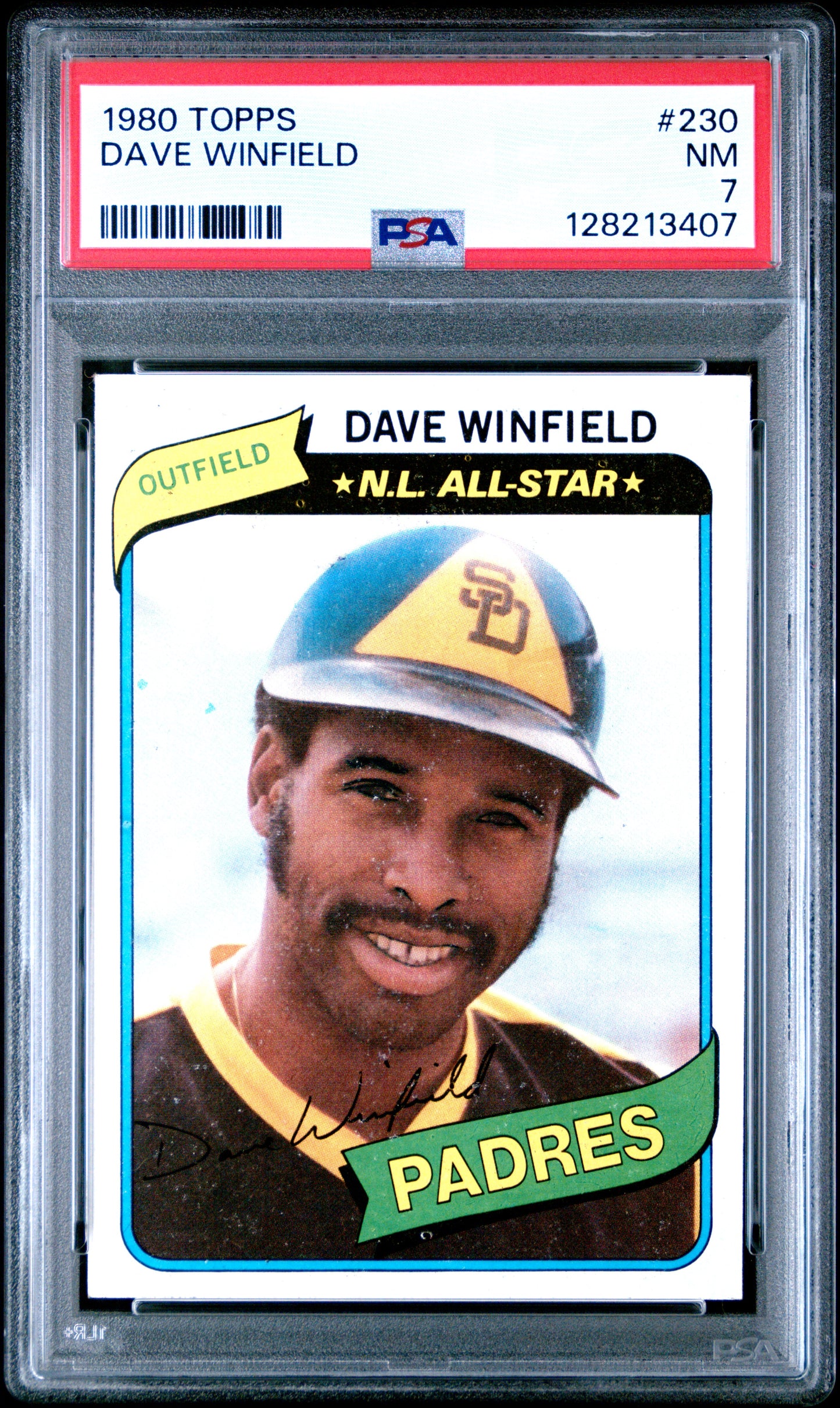 1980 TOPPS 230 DAVE WINFIELD - NEAR MINT 7