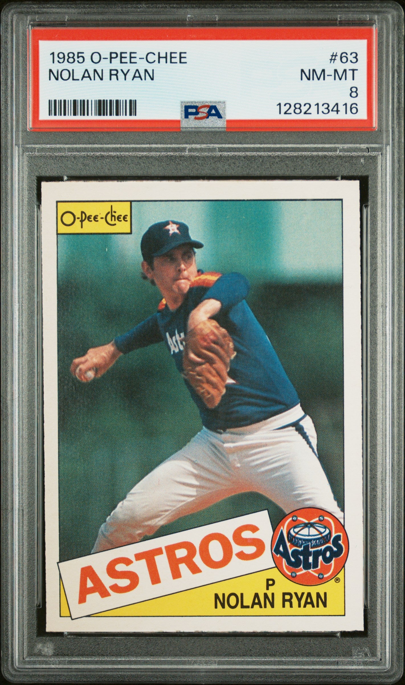 1985 O-PEE-CHEE 63 NOLAN RYAN  - NEAR MINT-MINT 8