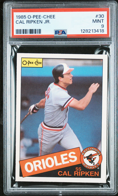 1985 O-PEE-CHEE 30 CAL RIPKEN JR.  - MINT 9