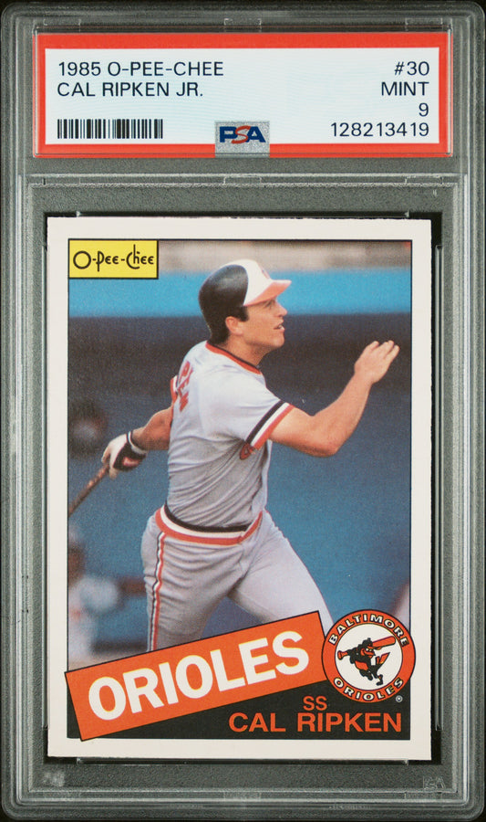 1985 O-PEE-CHEE 30 CAL RIPKEN JR.  - MINT 9