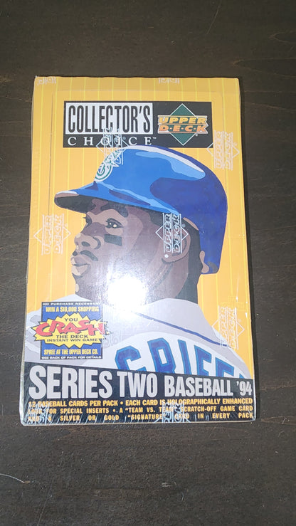 1994 Collector's Choice Series Two 2 Baseball Box Factory Sealed