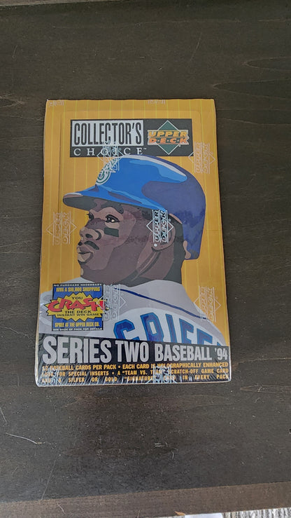 1994 Collector's Choice Series Two 2 Baseball Box Factory Sealed
