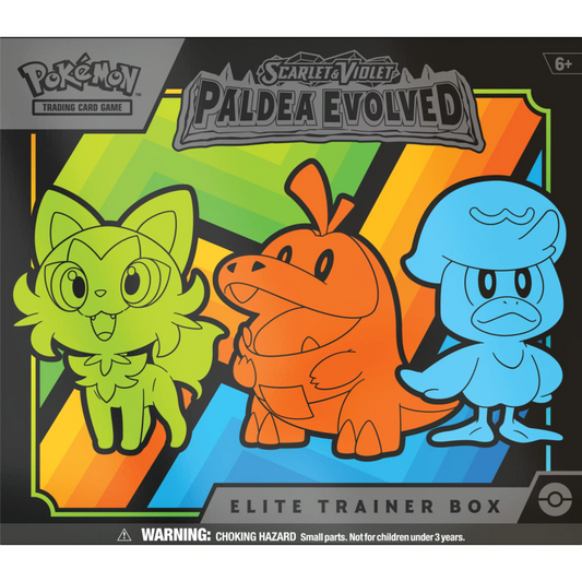Pokémon Trading Card Games Scarlet & Violet 2 Paldea Evolved Elite Trainer Box