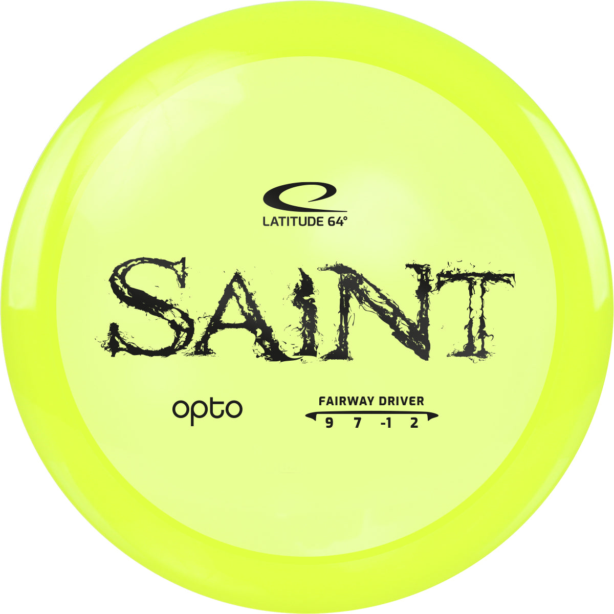 Representative image of Latitude 64 Saint disc golf disc; actual color and stamp may vary