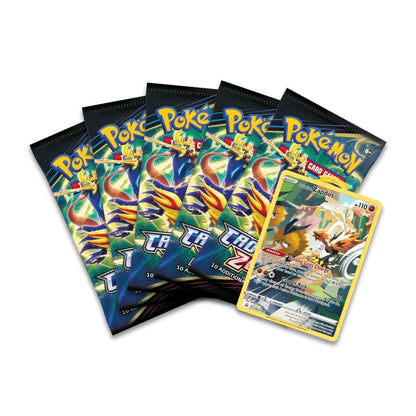 Galarian Zapdos: Pokémon TCG: Crown Zenith Tin - 5 Packs