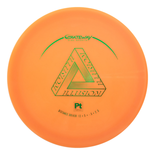 Representative image of Gateway Disc Sports Illusion disc golf disc; actual color and stamp may vary