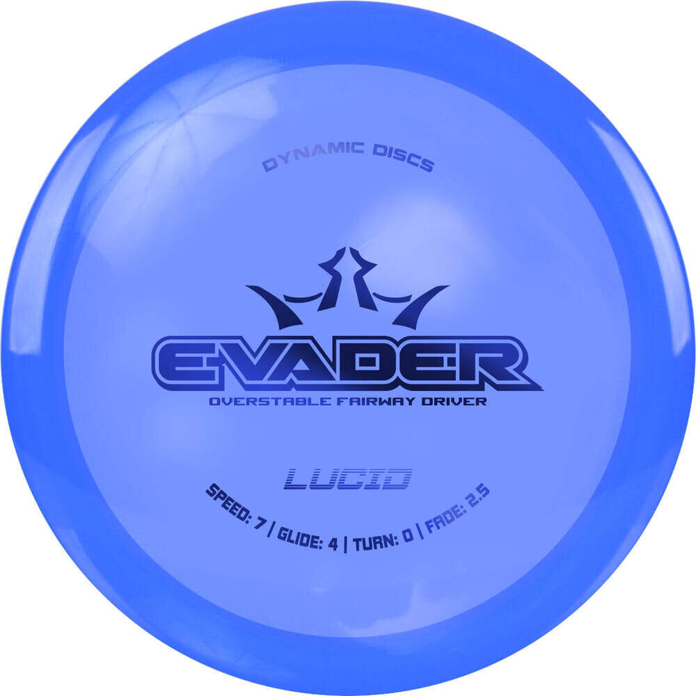 Representative image of Dynamic Discs Evader disc golf disc; actual color and stamp may vary