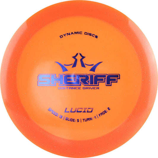 Representative image of Dynamic Discs Sheriff disc golf disc; actual color and stamp may vary