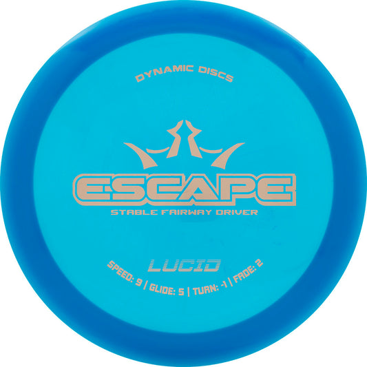 Representative image of Dynamic Discs Escape disc golf disc; actual color and stamp may vary