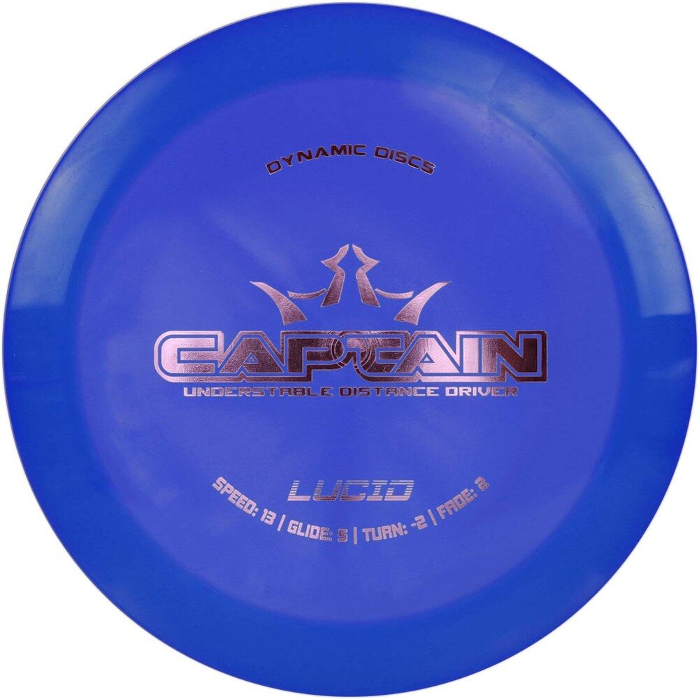Representative image of Dynamic Discs Captain disc golf disc; actual color and stamp may vary
