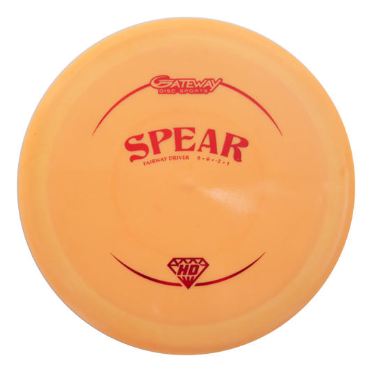 Representative image of Gateway Disc Sports Spear disc golf disc; actual color and stamp may vary